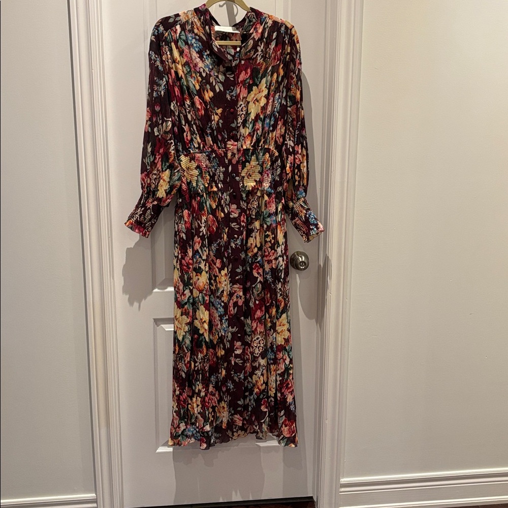 Zimmermann Multicolor Floral Dress